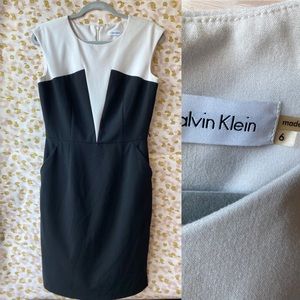 Calvin Klein little black dress size 6